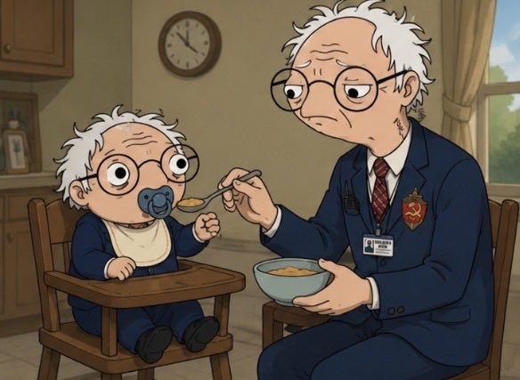 Baby Burnie spoonfed theory